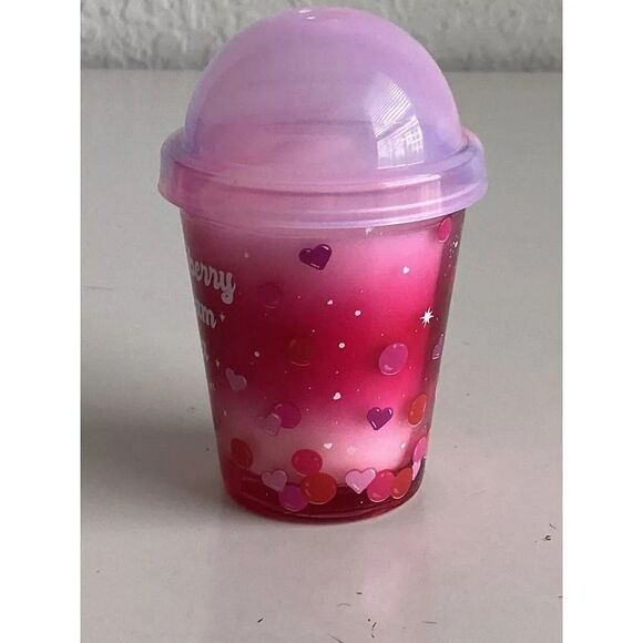 DW Home Strawberry Dream Tea Candle 4.3 OZ Richly Scented Mini Single Wick NEW - Picture 4 of 10